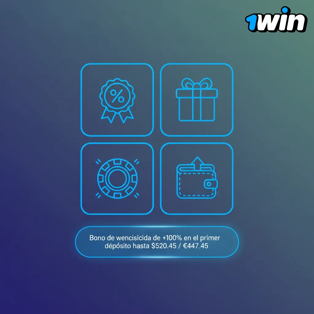 Bono 100% primer depósito hasta $520.45/€447.45. Mínimo ARS $2.000, requisitos x35 en casino.