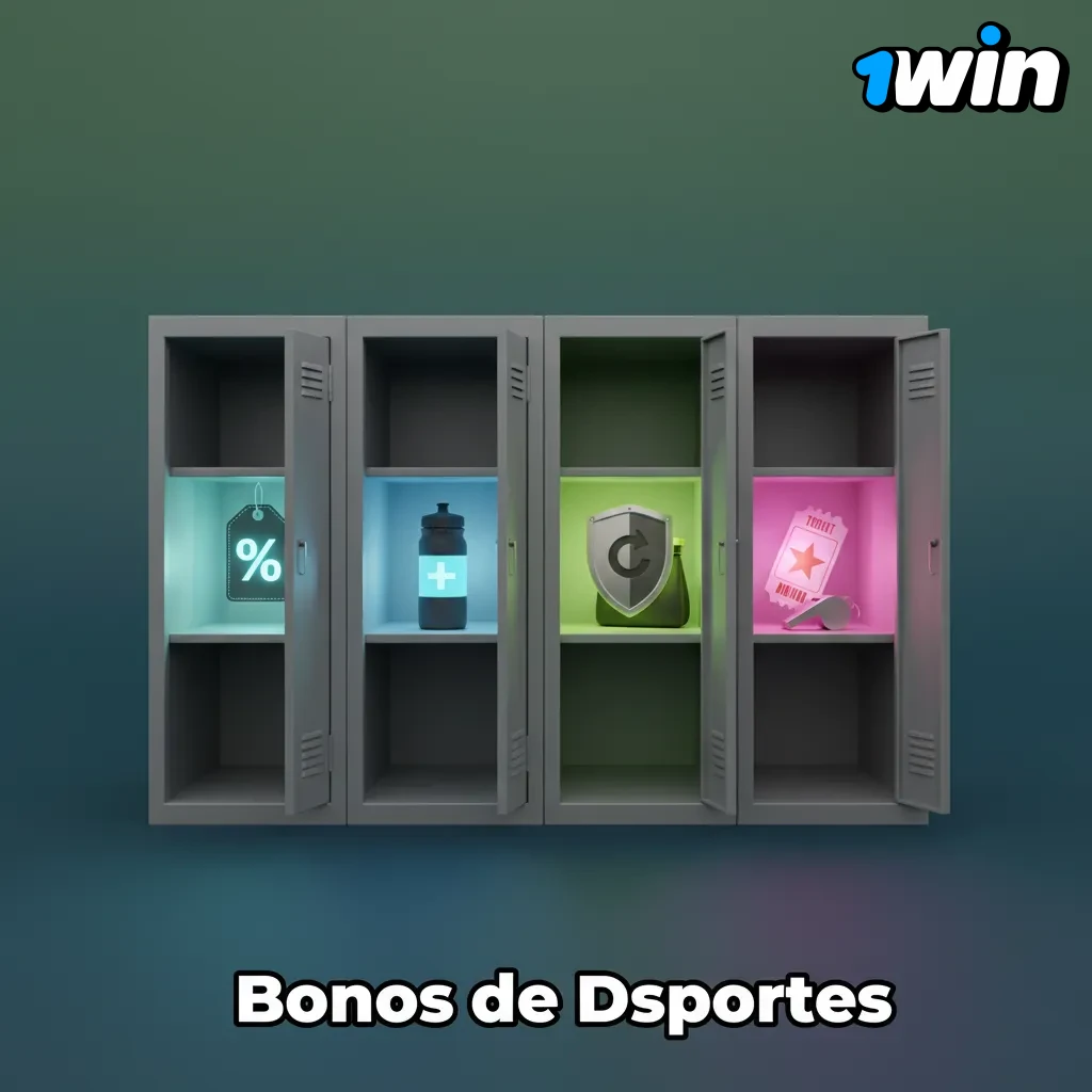 Bonos de Deportes: mejora en combinadas, apuesta segura, cashback semanal y boosts en eSports y críquet.