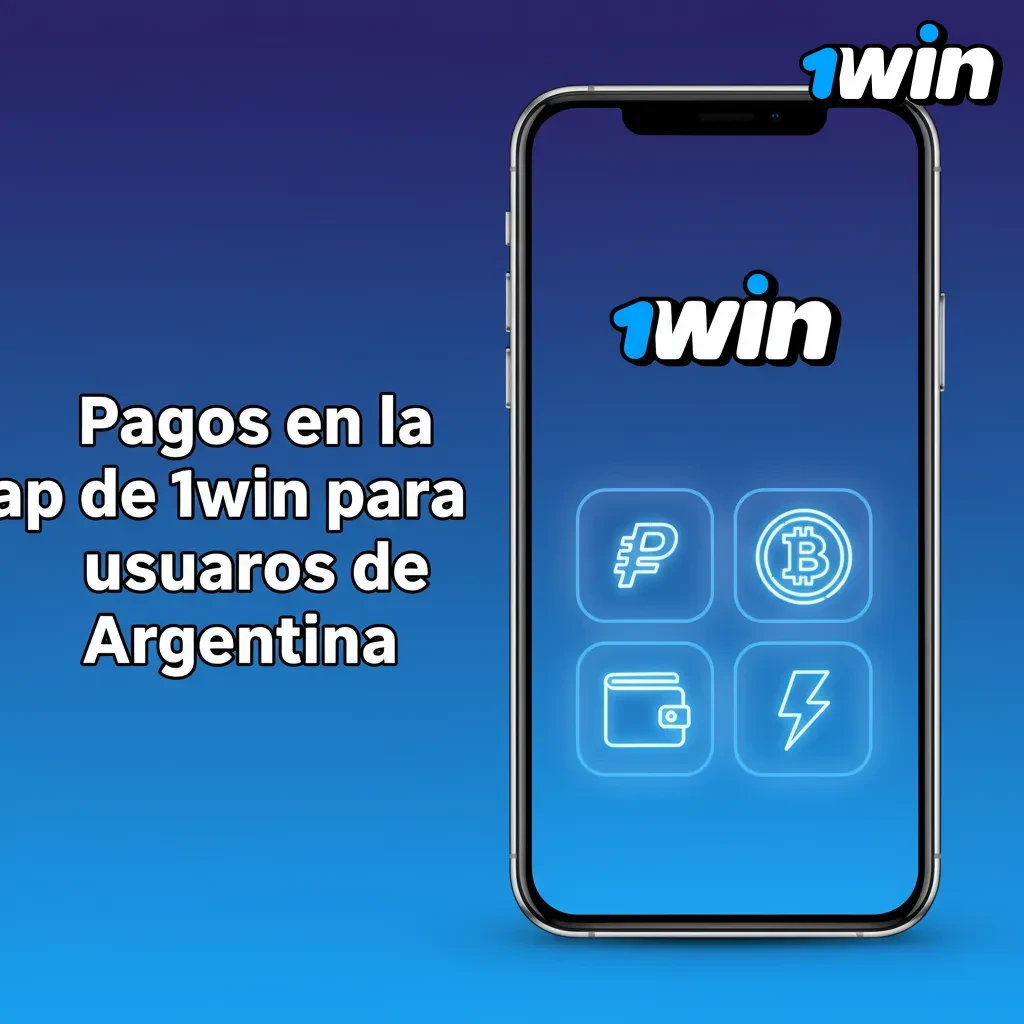 Pagos 1win Argentina: VISA/Mastercard, Apple/Google Pay, transferencias y cripto. Depósito $5 mín, retiro $10 mín.