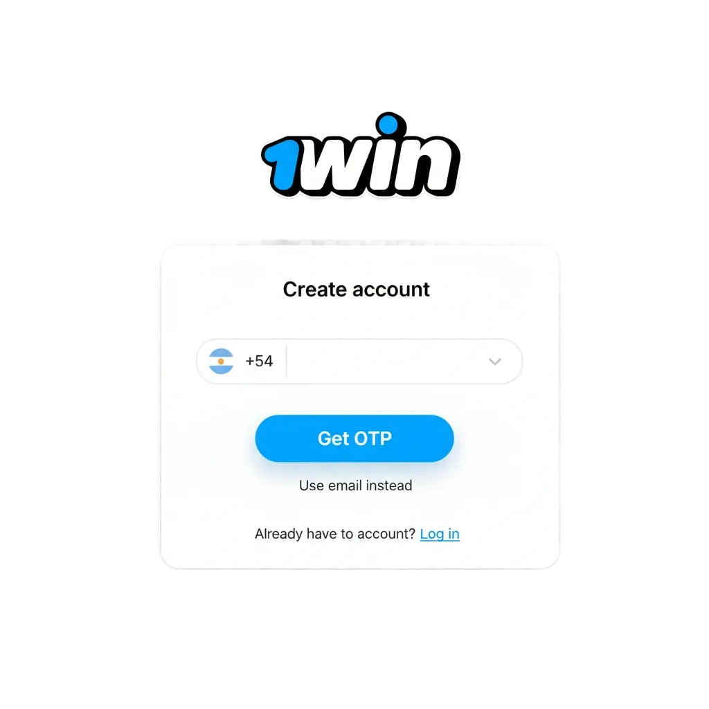 Proceso de registro, inicio de sesión y verificación en 1win; bono 100% en primer depósito, web y app en Argentina