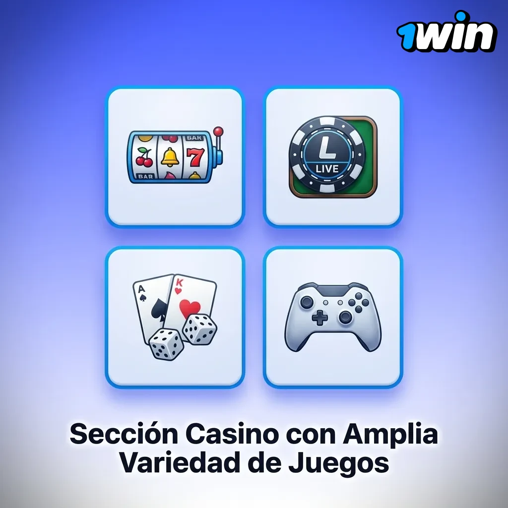 Casino section showing diverse game categories including slots, crash games, table games, roulette, poker, and live game shows