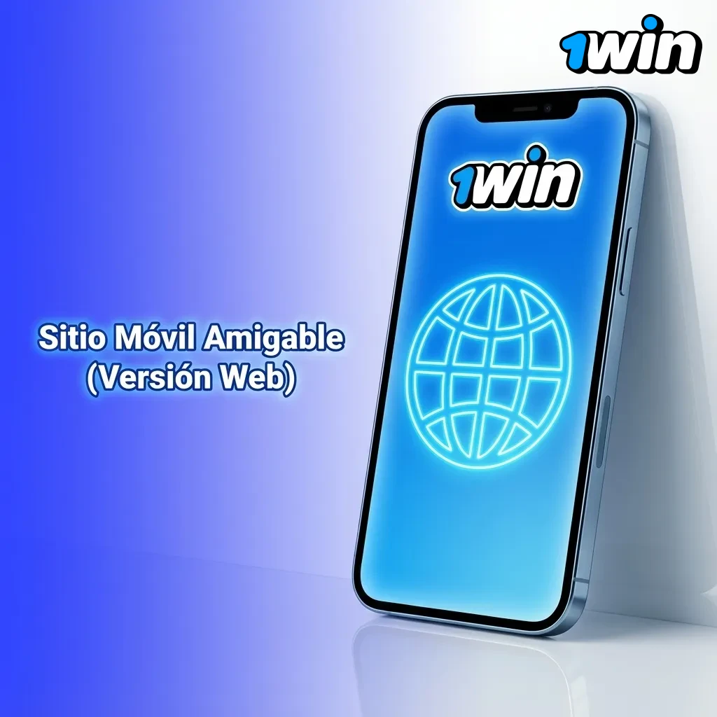 Mobile-friendly responsive website interface showing browser-based gaming platform access on smartphone screen