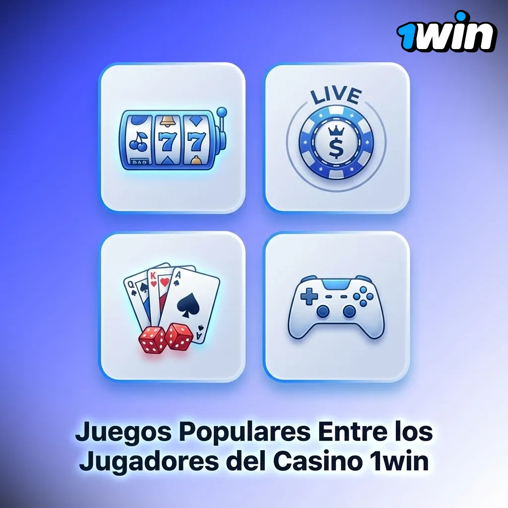 Popular casino games at 1win including Book of Dead, Gates of Olympus, Aviator, and live dealer options with high RTP rates